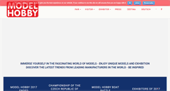 Desktop Screenshot of modelhobby.cz