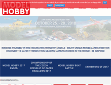 Tablet Screenshot of modelhobby.cz